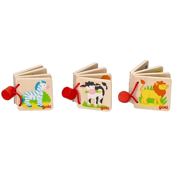 Mini-livre en bois GOKI