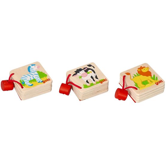 Mini-livre en bois GOKI