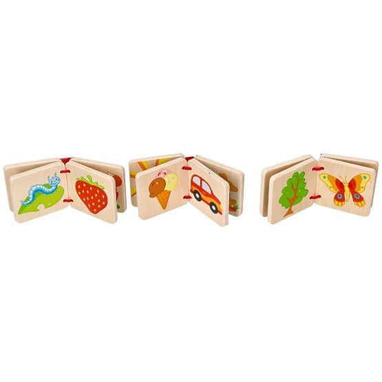 Mini-livre en bois GOKI