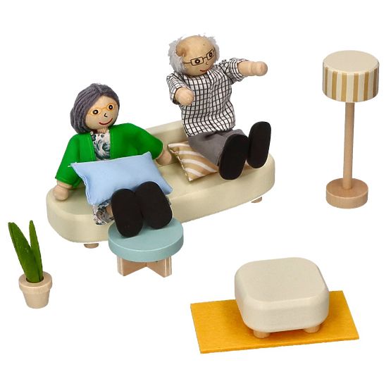 Mobilier pour maison de poupée Salon