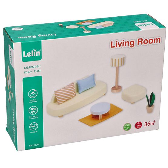 Mobilier pour maison de poupée Salon