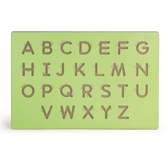 Modèle de dessin alphabétique