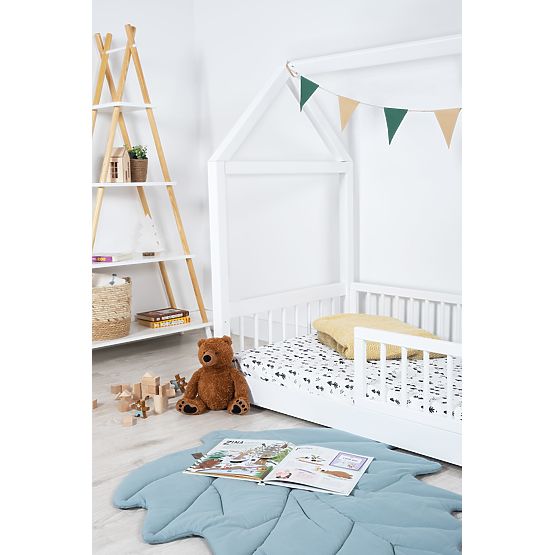 Lit Montessori maison Elis blanche