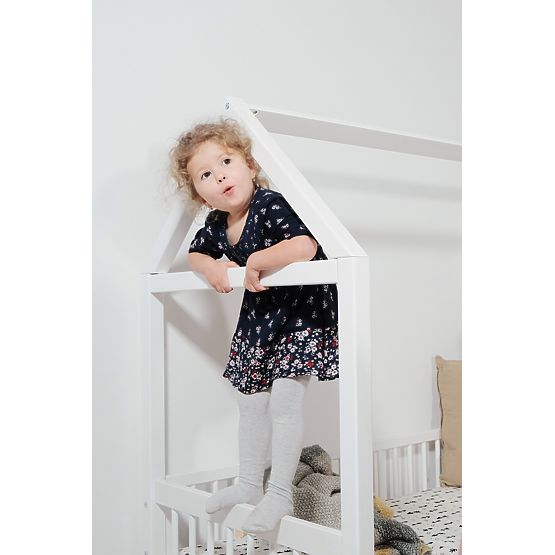 Lit Montessori maison Elis blanche