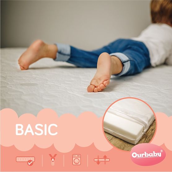 Mousse matelas BASIC - 190x100 cm