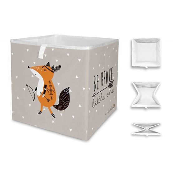 Mr. Little Fox Boîte de rangement - Be BRAVE