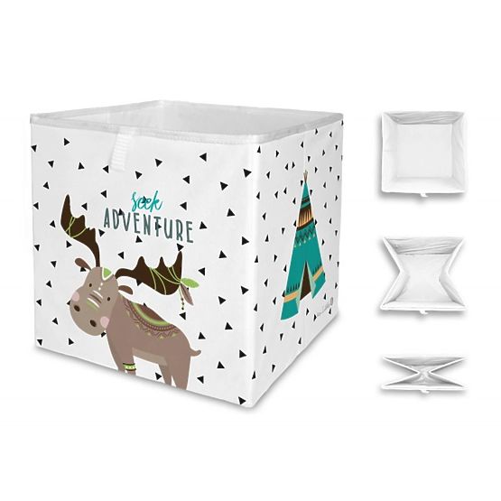 Mr. Little Fox Boîte de rangement - Cerf avec bandeau
