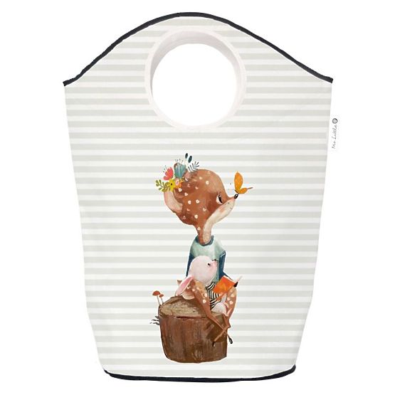 Mr. Little Fox Sac de rangement enfant - École forestière - Fauve et Lapin