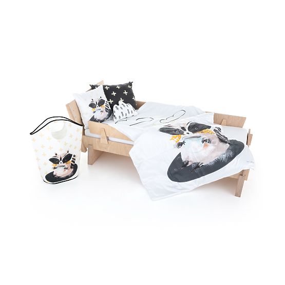 Mr. Little Fox Sac de rangement enfant - École forestière - Raton laveur