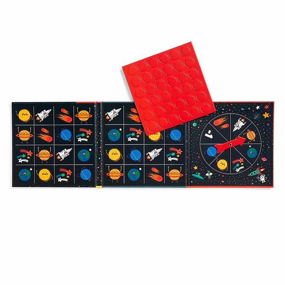 Mudpuppy Jeu de société magnétique Bingo de l'espace