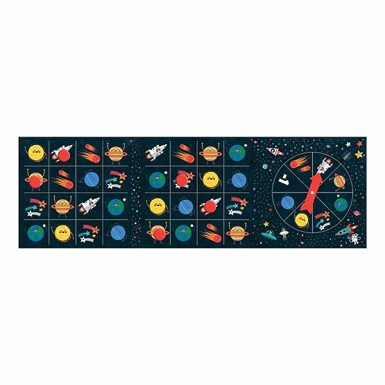 Mudpuppy Jeu de société magnétique Bingo de l'espace
