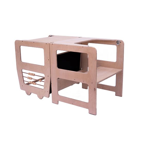 Tour d'apprentissage Montessori multifonctionnelle