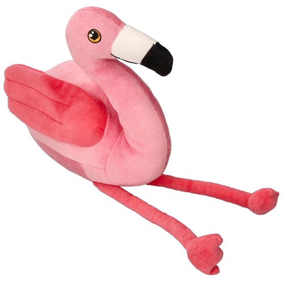 Nature Planet Jouet en peluche en coton flamant rose