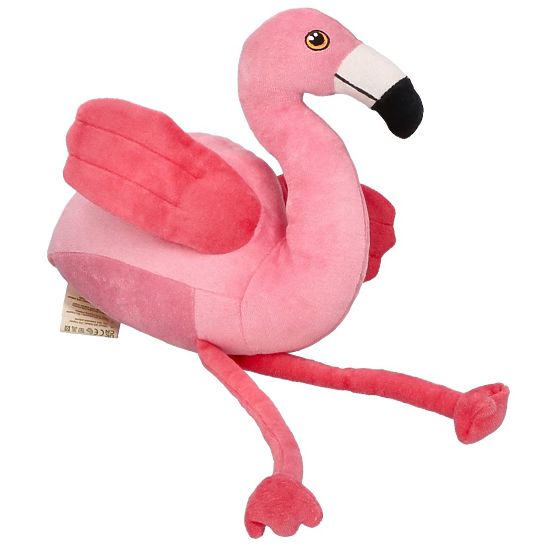 Nature Planet Jouet en peluche en coton flamant rose