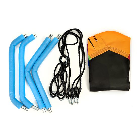 Nid de cigognes balançoire colorée