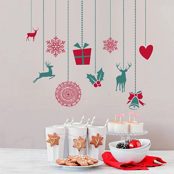Noël décoration pour mur - Noël ornements II