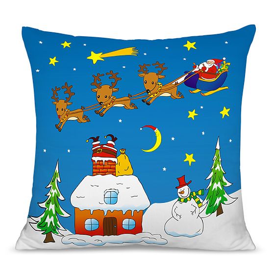 Noël enfants coussin 04