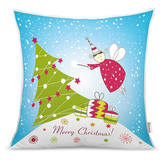 Noël enfants coussin - de Noël fée