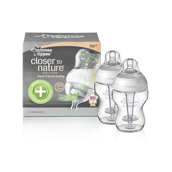 nourrisson bouteille C2N ANTI-Colic, 260ml, 2 pcs