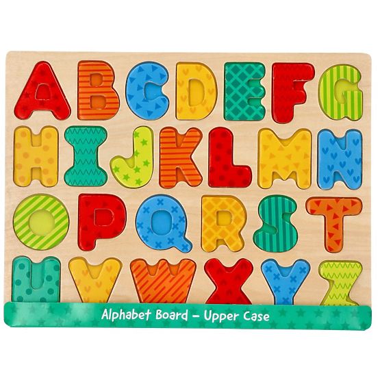 Nouveau puzzle en bois Alphabet - casse-tête avec lettres