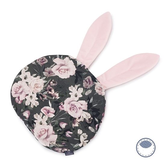 Oreiller avec oreilles Fleurs de nuit
