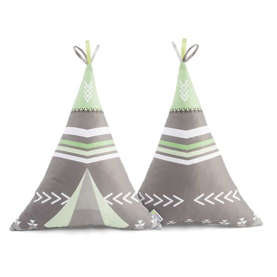 Oreiller Tipi - gris