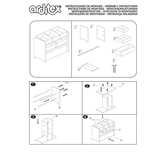 Organisateur de jouets Minnie Mouse