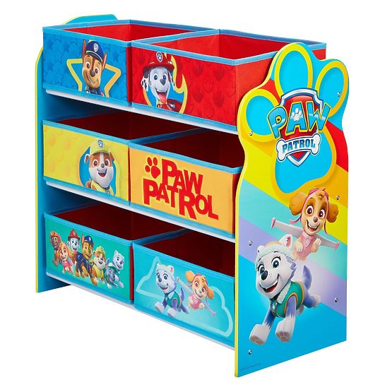Organisateur pour jouets avec boîtes - Paw Patrol