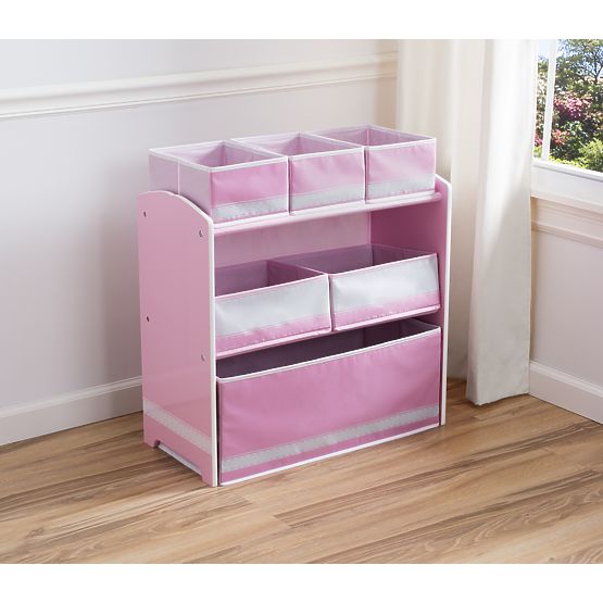 Organisateur pour jouets rose