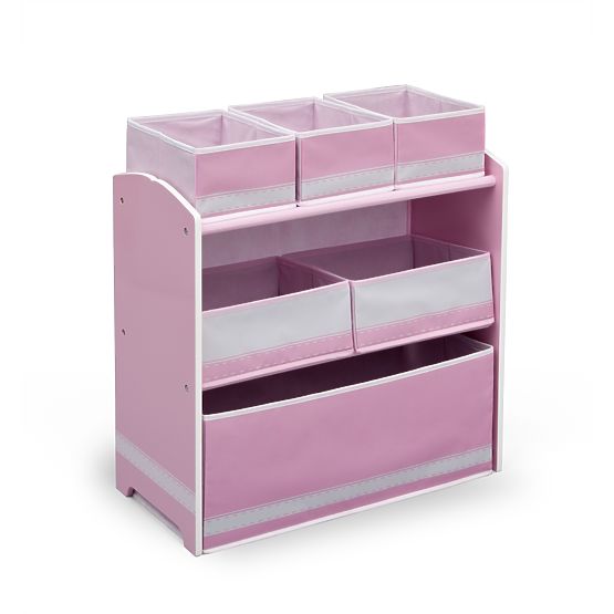 Organisateur pour jouets rose