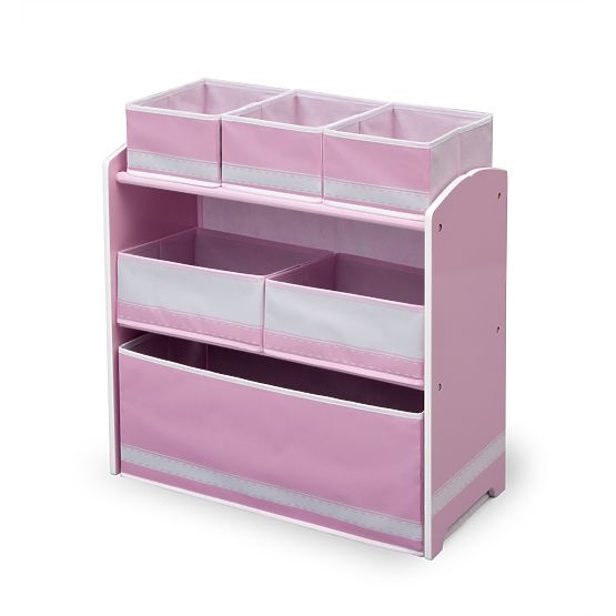 Organisateur pour jouets rose