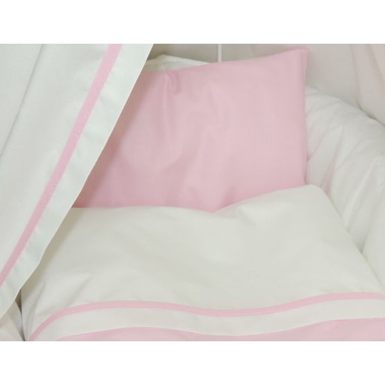 osier la corbeille pour douche de bébé avec rose ensemble literie