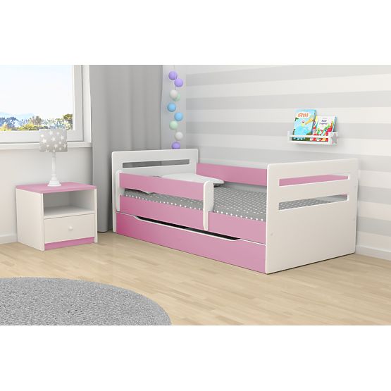 Lit pour enfant Ourbaby Tomi - rose