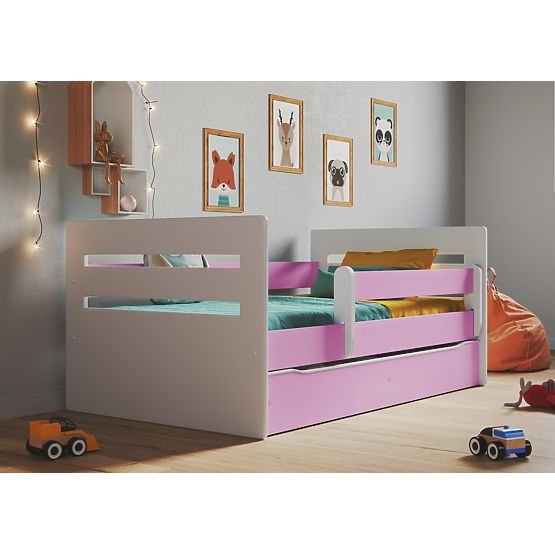 Lit pour enfant Ourbaby Tomi - rose