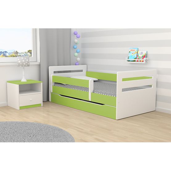 Lit pour enfant Ourbaby Tomi - vert