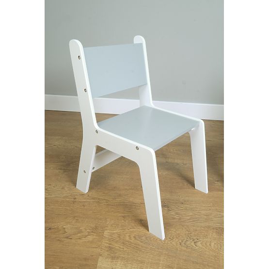 Ourbaby - Table enfant et chaises - gris-blanc