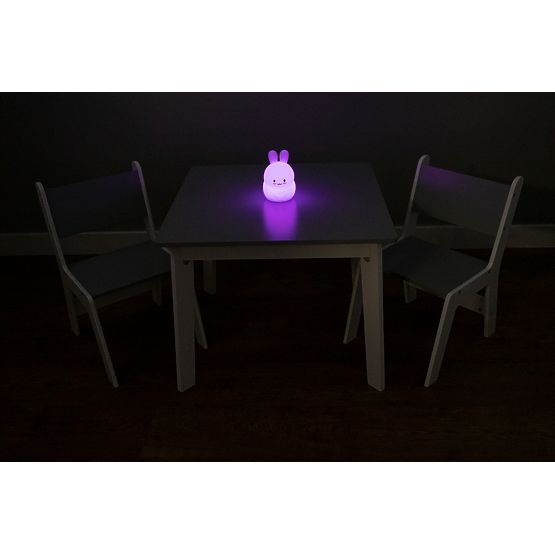 Ourbaby - Table enfant et chaises - gris-blanc