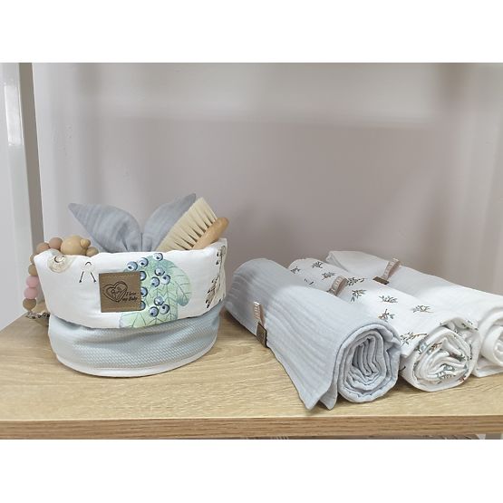 Panier de rangement pour couches - Hérisson et ses amis