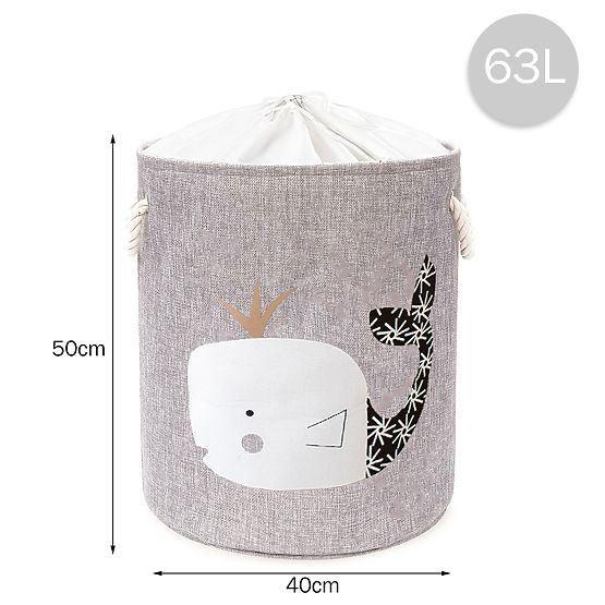 Panier à jouets XL - baleine