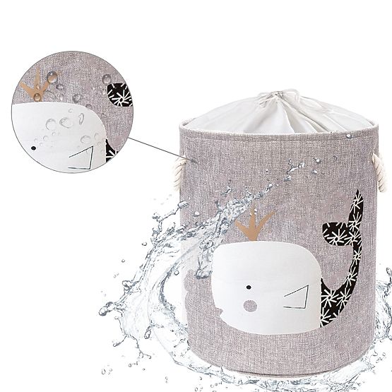 Panier à jouets XL - baleine