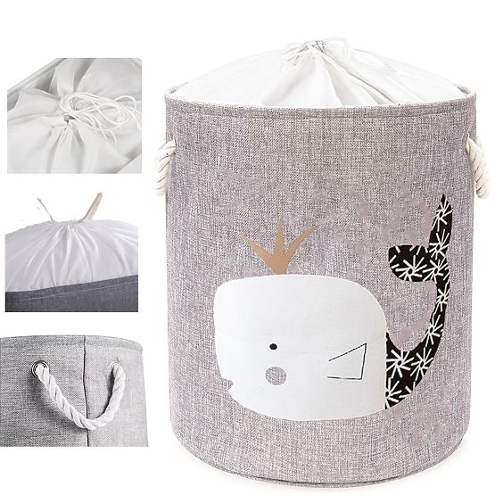 Panier à jouets XL - baleine