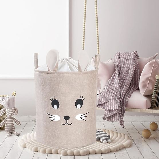 Panier à jouets XL Lapin