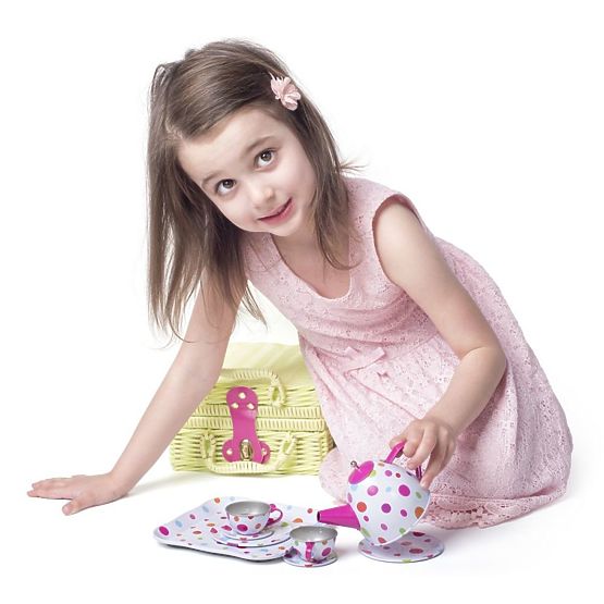 Panier pique-nique couleur citron vert