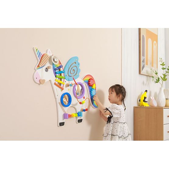 Panneau mural Licorne Arc-en-ciel