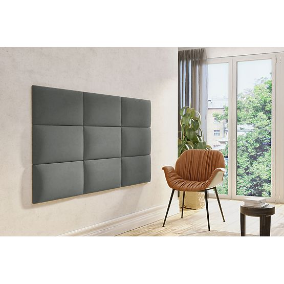 Panneau rembourré Classique - graphite