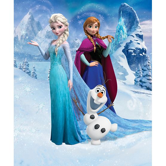 Papier peint photo La Reine des Neiges - 8 pièces