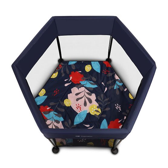 Parc pour enfants Lionelo Roel - Bleu Marine