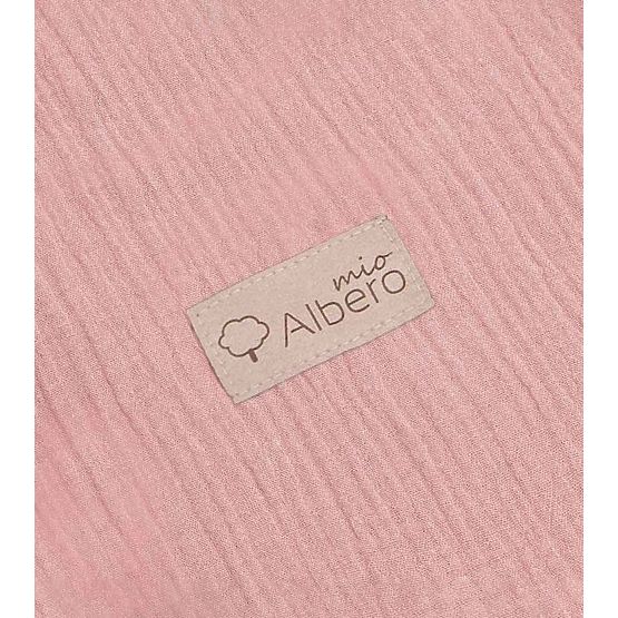 Parure de lit en mousseline avec rembourrage Hawaii- rose