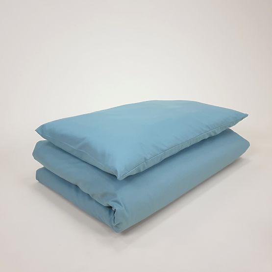 Parure de lit enfant en coton 100x135 cm - vert