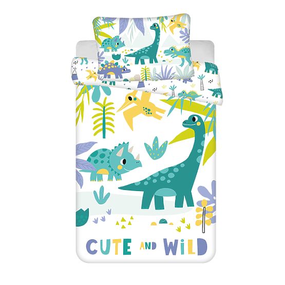Parure de lit pour enfants Dino 